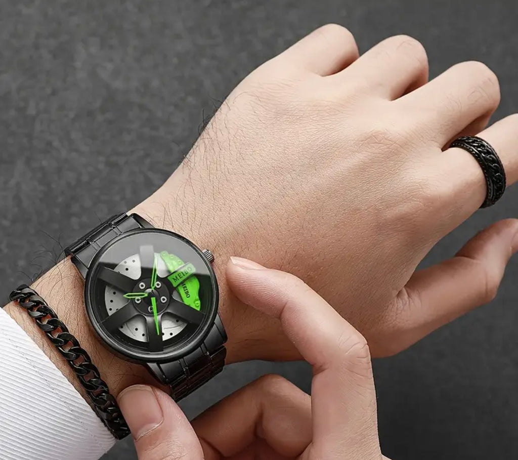 Men's Classic Quartz Watch – Large Round Dial