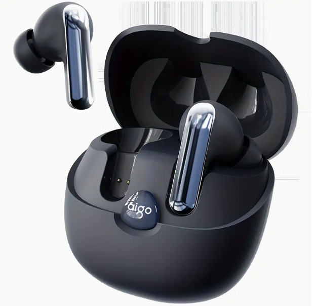 Aigo wireless Bluetooth AirPods with sleek design and fast charging case – Xeemora