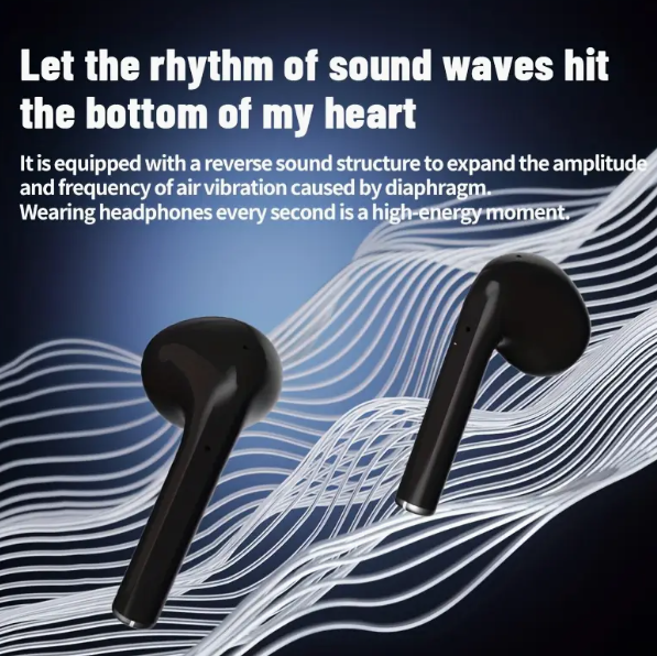 Adol Wireless Earbuds – Touch Control, Mic & Long Battery Life