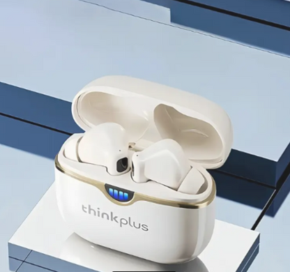 Lenovo LP15 Premium Wireless Earbuds, Rich Audio Quality, All-Day Listening Comfort