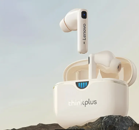 Lenovo LP15 Premium Wireless Earbuds, Rich Audio Quality, All-Day Listening Comfort