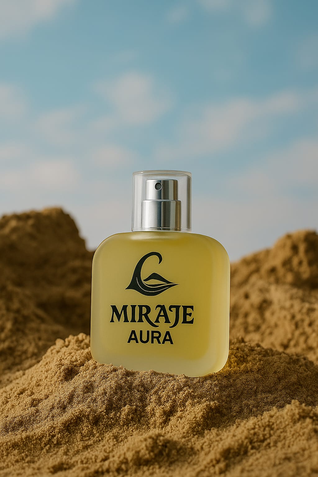 Long-lasting men's perfume with citrus, green apple, and white musk notes for everyday wear – Miraje Aura