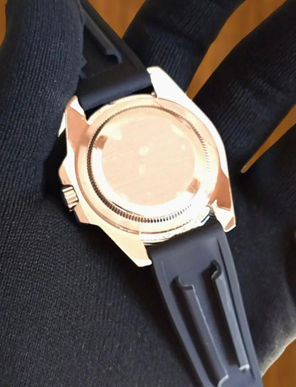 Luxury Rolex Style Watch Rotating Bezel & Calendar Date Feature